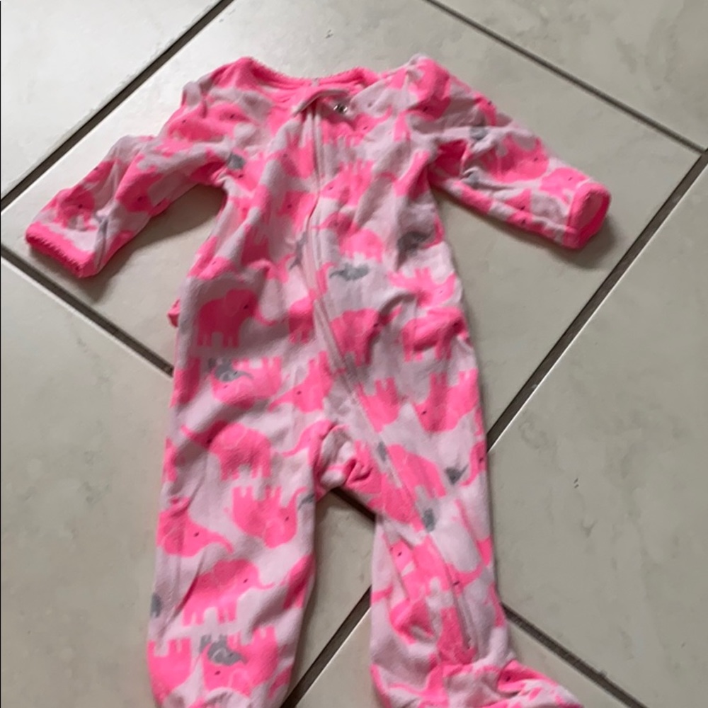 baby elephant pajamas